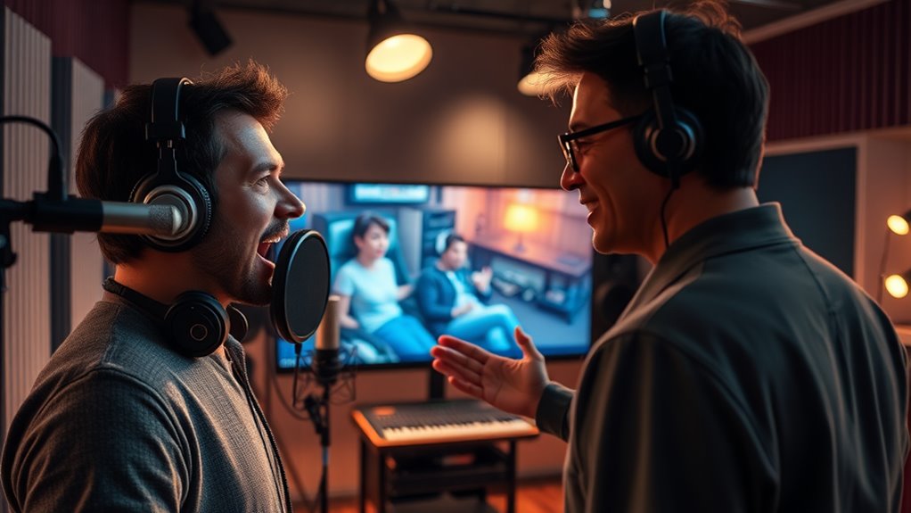 dubbing versus voice over narration